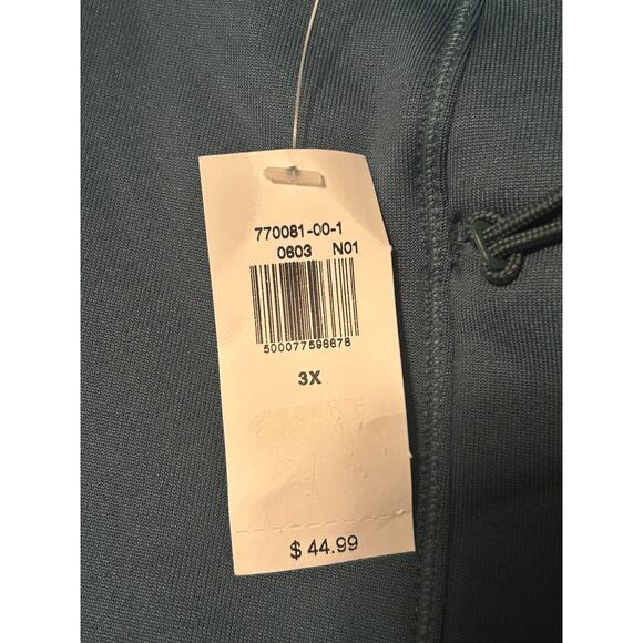 NWT Old Navy Blue/Green Leggings Lined Comfortable Drawstring Waist Size 3X - Picture 3 of 8